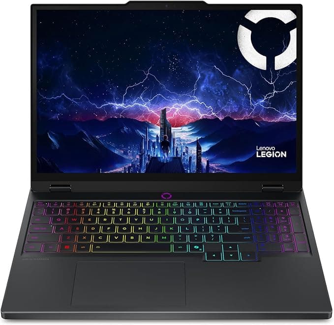 Lenovo Legion Pro 5 16IAX10 Gaming Laptop 16″ WQXGA OLED 165Hz, Intel Core Ultra 7-255HX, 16GB DDR5, 1TB SSD, RTX 5060 8GB, Win 11 Home, Office 365, Eclipse Blac