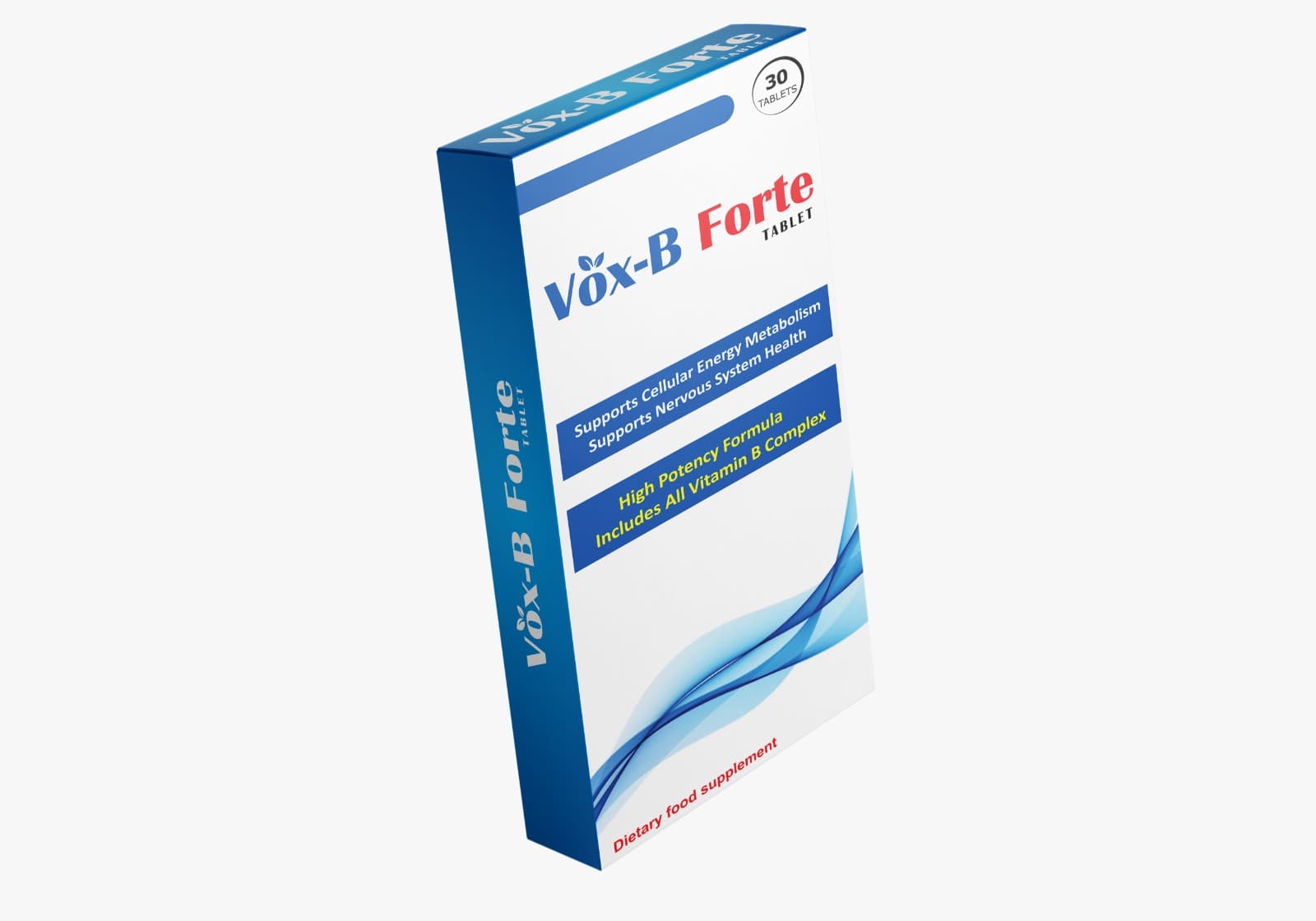Vox B Forte Vitamin Daily supplement Tablets 30s