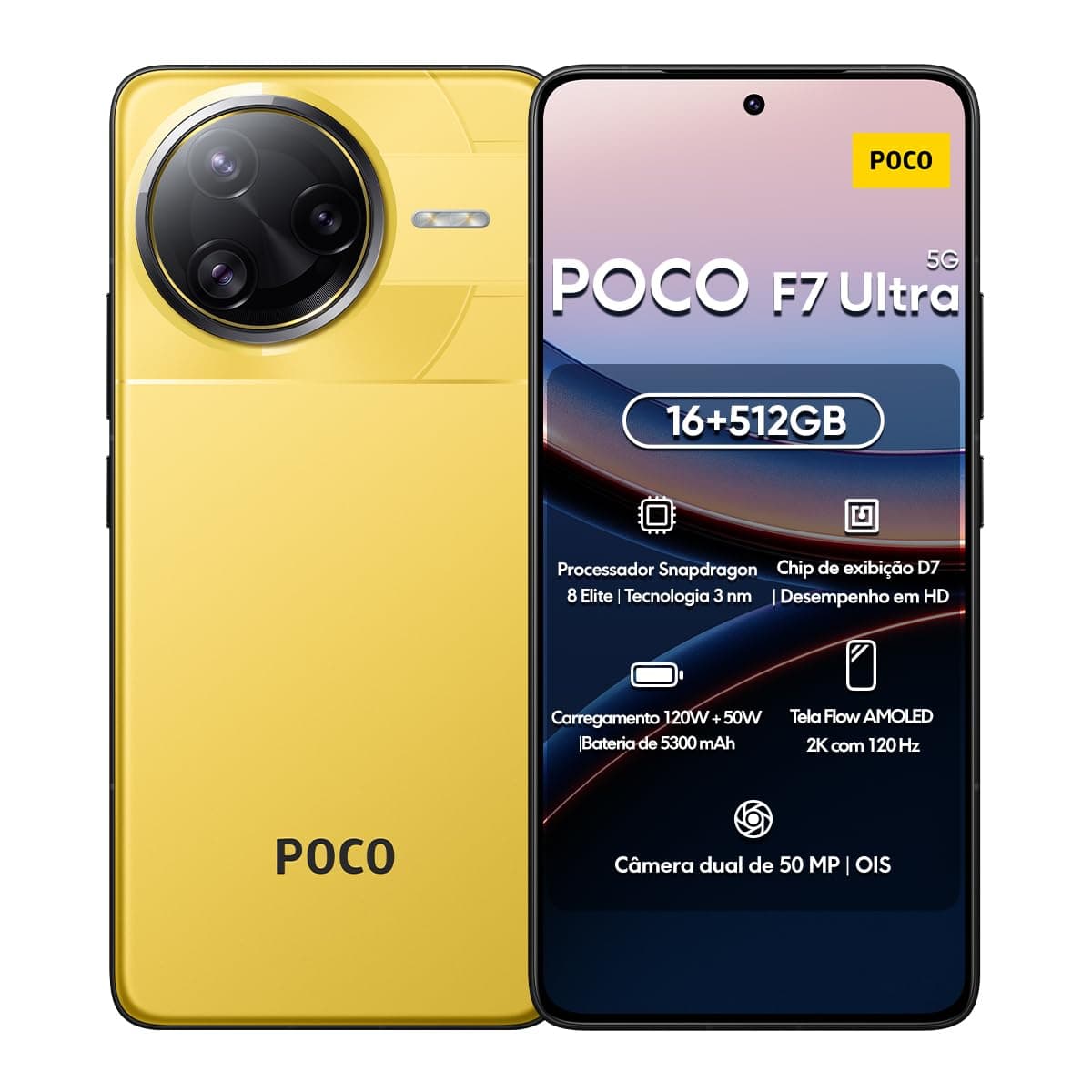 Xiaomi Poco F7 Ultra 16/512 (Yellow)