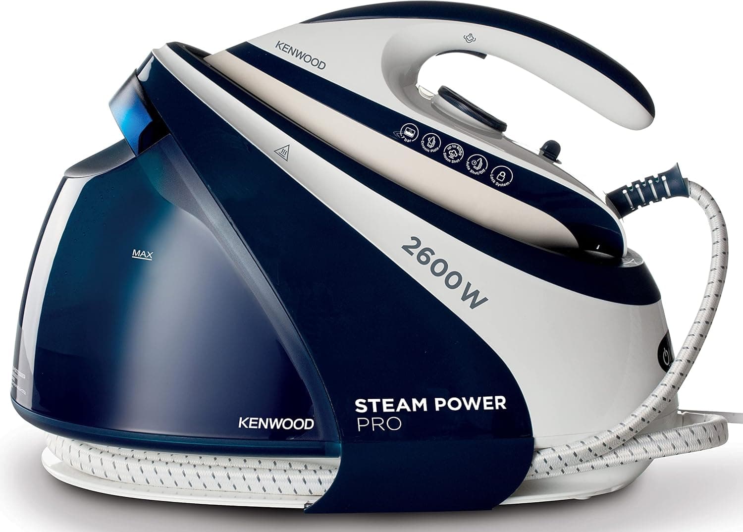 Kenwood Steam Iron Steam Station 2600W With 1.8L Water Tank Capacity