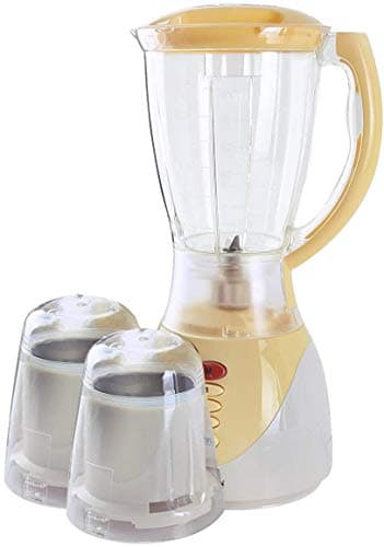 Krypton 300W, 3 in 1 Blender,1.5 ltr Blender Jar with Grinder Cups|Over Heat Protection | Heavy Duty