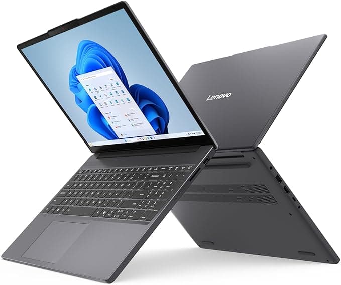 Lenovo IdeaPad Slim 3 15IRH10 Laptop, 15.3" WUXGA IPS Display, Intel Core i5-13420H, 16GB DDR5 RAM, 512GB SSD, Intel UHD Graphics, Non Backlit KB, Win 11, Luna Grey