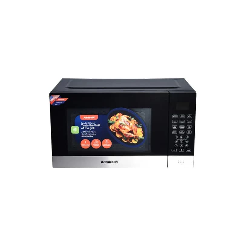 Admiral 25litre Microwave Oven 900 Watts Black Admw25wswp