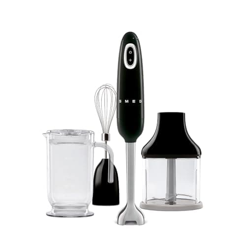 SMEG - Varinha w/Acessórios, Anni 50, Black HBF03BLEU