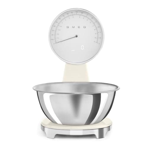 Smeg KSF01CRWW Kitchen Scale, Stainless Steel
