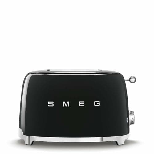 Smeg TSF01BLEU Toaster for Two Slices, Black
