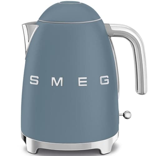 SMEG Chaleira Elétrica 1.7 L, Anni 50, Storm Blue KLF03SBMEU