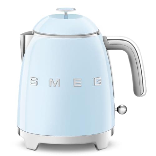 Smeg 50s Retro Style Electric Mini Kettle Pastel Blue KLF05PBAU