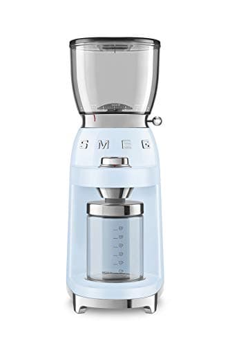 Smeg CGF01PBEU 50's Style Coffee Grinder, Azul