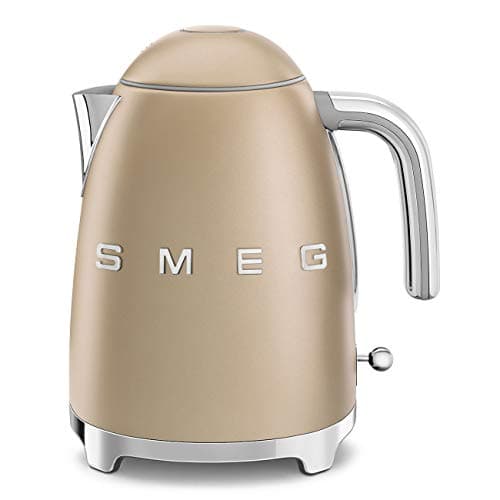 Smeg KLF03CHMEU bouilloire 1,7 L 2400 W Or, Black