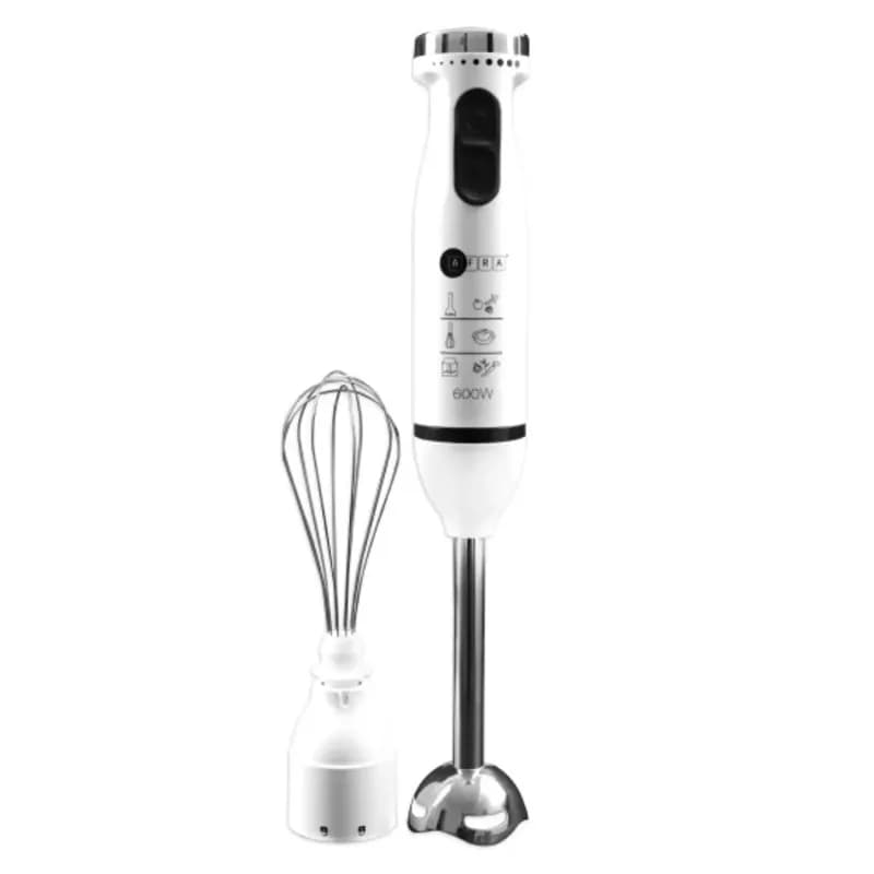 Afra Hand Blender Set Multi Quick Speed Button Chrome Af 14600blcr