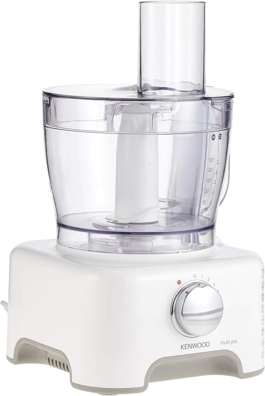 Kenwood Food Processor 900w Multi Functional With 3 Stainless Steel Disks Blender Chopper Bowl Grinder Mill Juicer Extractror Dual Metal Whisk Dough Maker Citrus Juicer Fp730 White