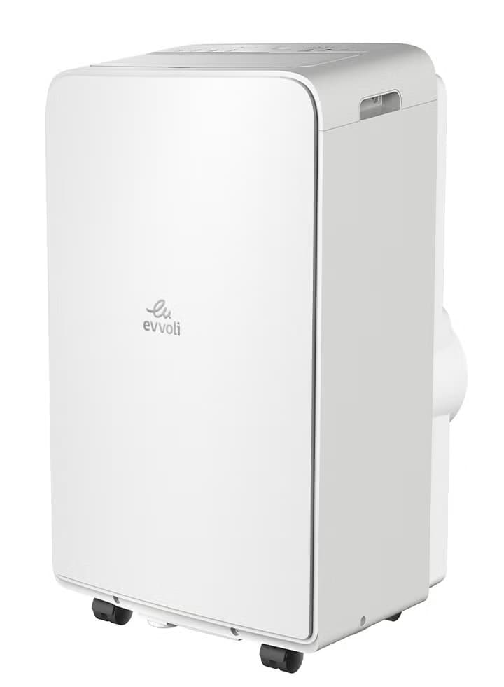 Evvoli Portable Air Conditioner 3 4 Ton 9000 Btu 0 75 Ton Evpr 9k Po White
