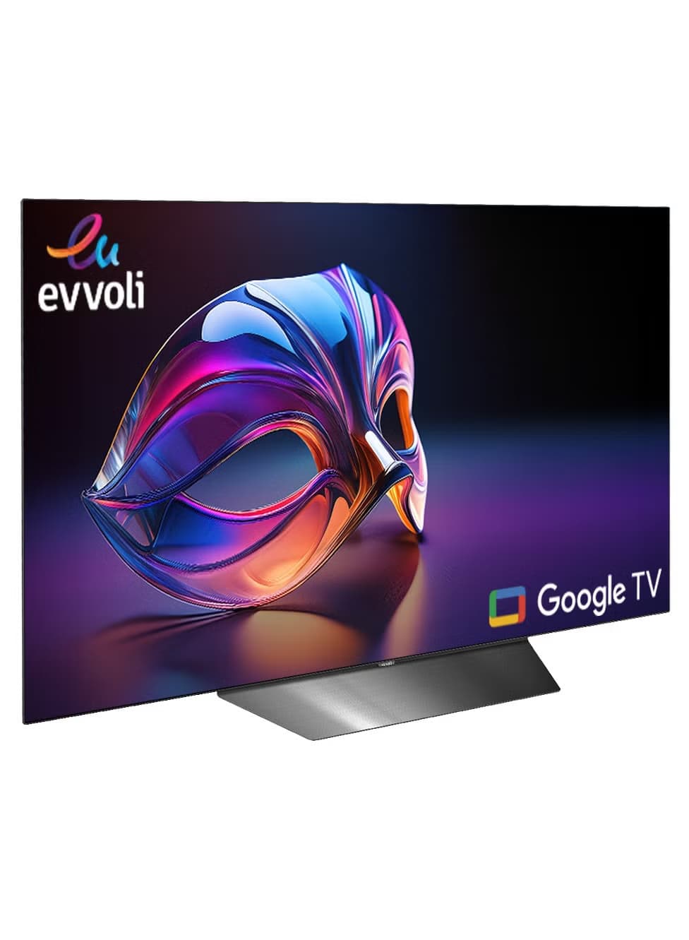 Evvoli 4k Uhd Oled 55 Inches Smart Tv Google Tv dolby Atmos And Dolby Vision 55ev9 Oled Black