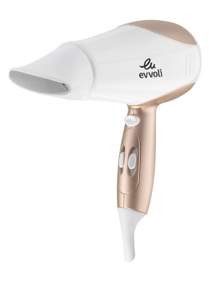 Evvoli Evvoli Hair Dryer 2200w Powerful Dc Motor Fast Drying Hair Dryer With 2 Speeds 3 Heating Setting Ions Jet Evhc Hd2200w