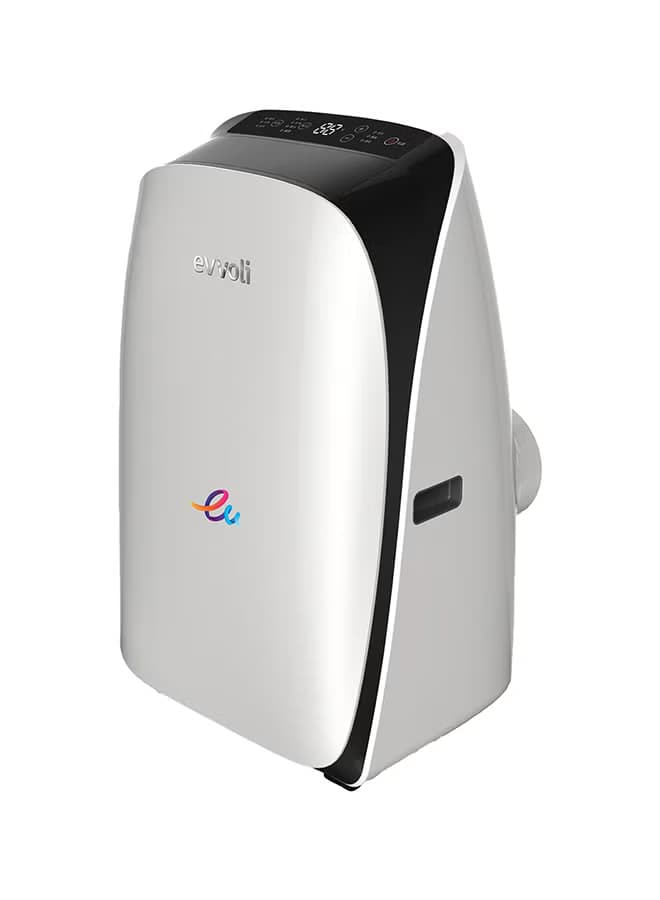 Evvoli Portable Air Conditioner 1 Ton 12000 Btu Evpr 12k Po White