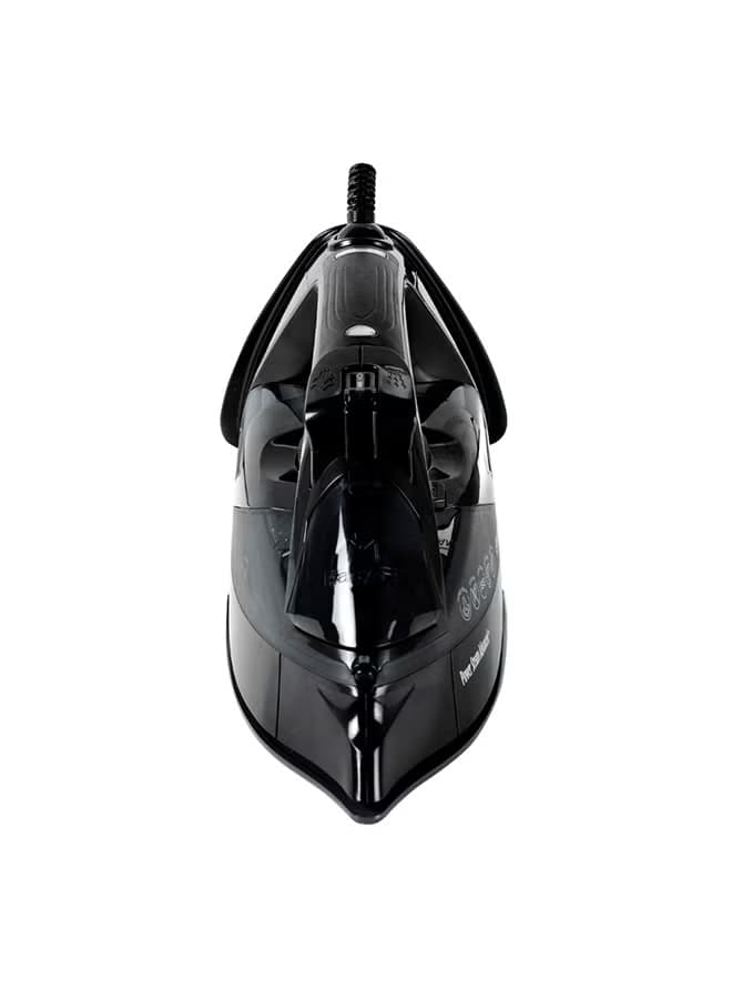 Evvoli Steam Iron With Ceramic Soleplate Auto Shut Off With Anti Drip 2800 W Evir 5mb Black