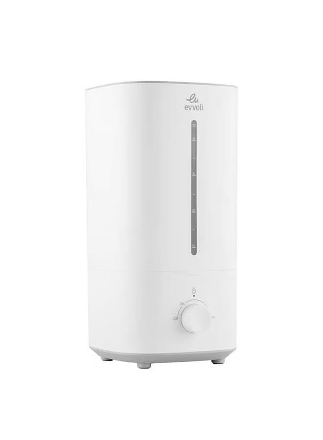 Evvoli Air Humidifier For Home Office Auto Shut Off 360 Mist Nozzle easy Refilling Evhd 45w White
