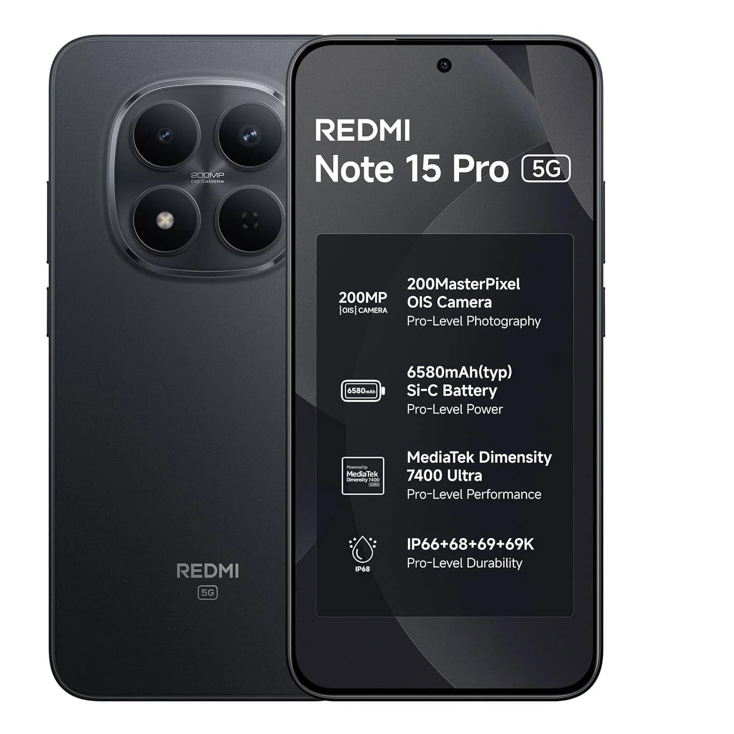 Xiaomi Redmi Note 15 Pro 5G (8GB RAM / 256GB Storage)