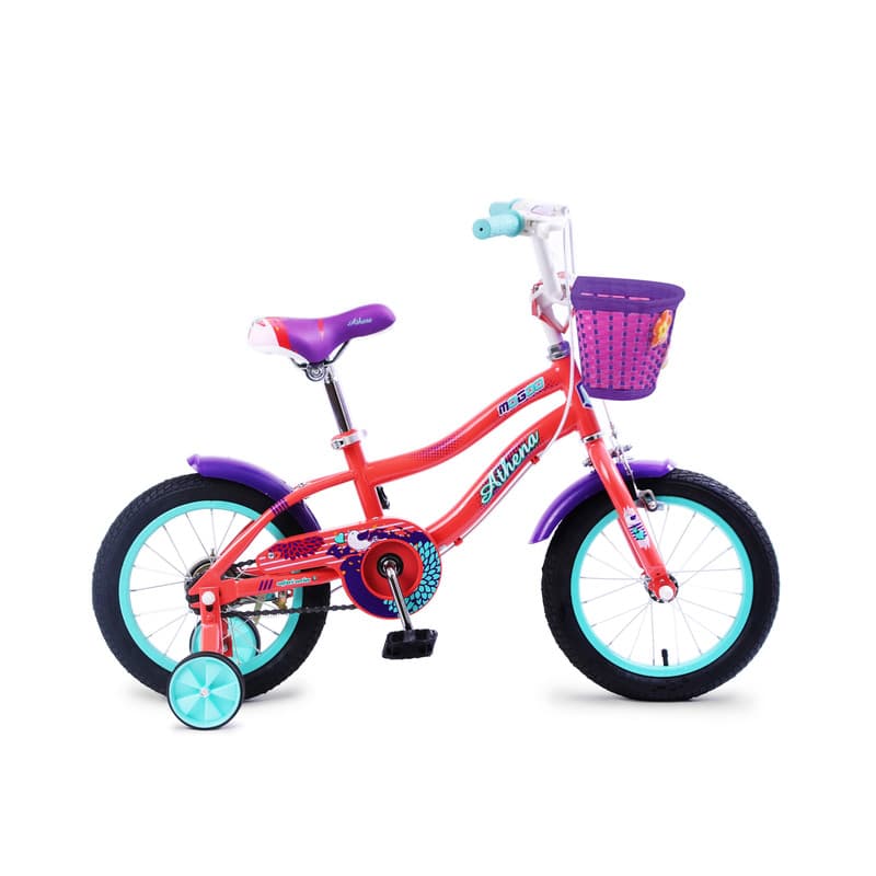 Mogoo Athena 12 Kids Bicycle Peach