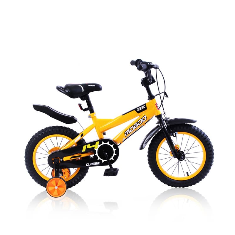 Mogoo Classic 14 Kids Bicycle Yellow
