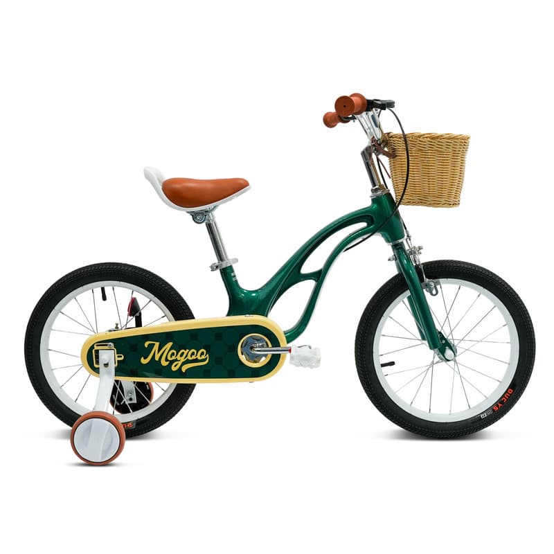 Mogoo Flyer Magnesium Kids Bike 16 Inch Green