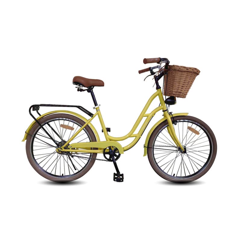 Mogoo Florida 26 Cruiser Bike Yellow