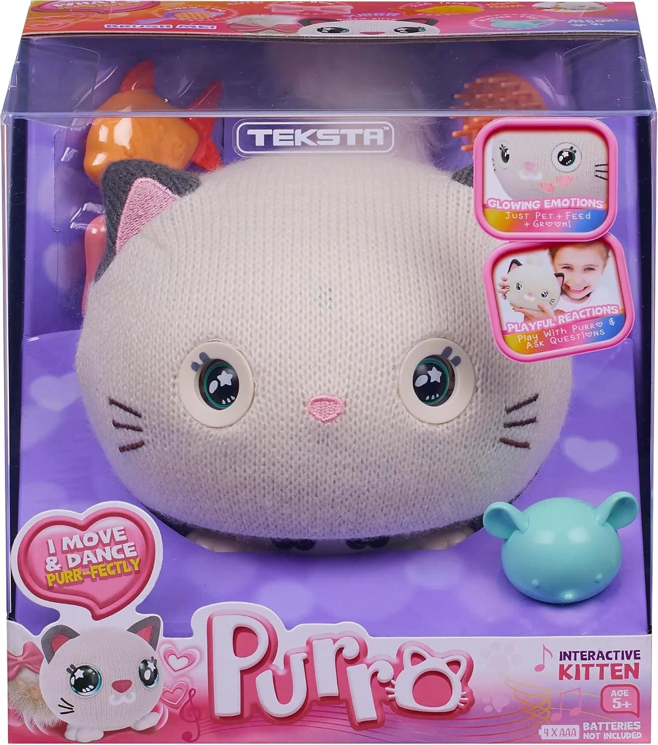 Teksta Purro The Interactive Smart Kitty Pet Children Toy