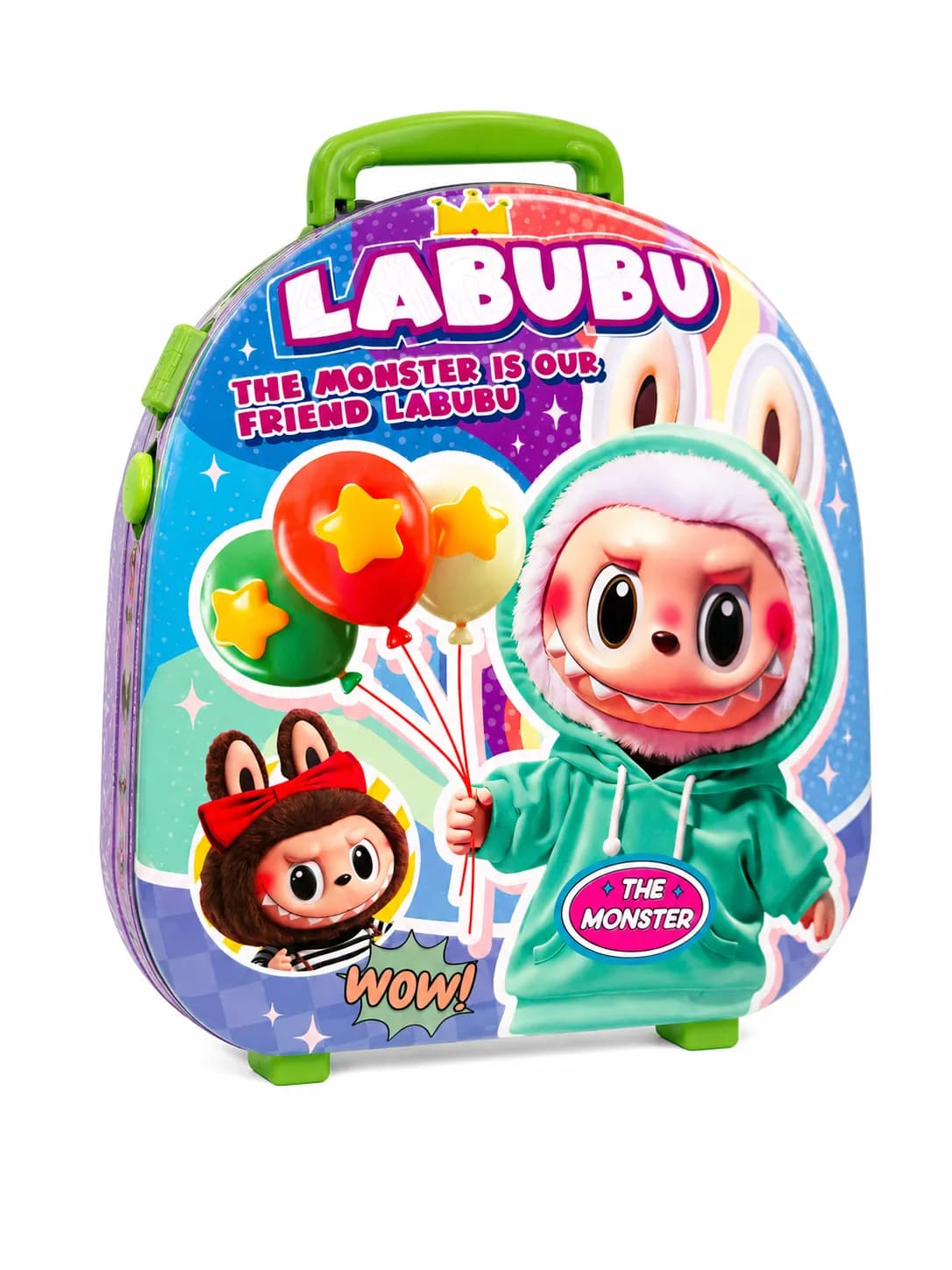 Labubu Kids Hard Case Suitcase – Colorful Cartoon Travel Luggage