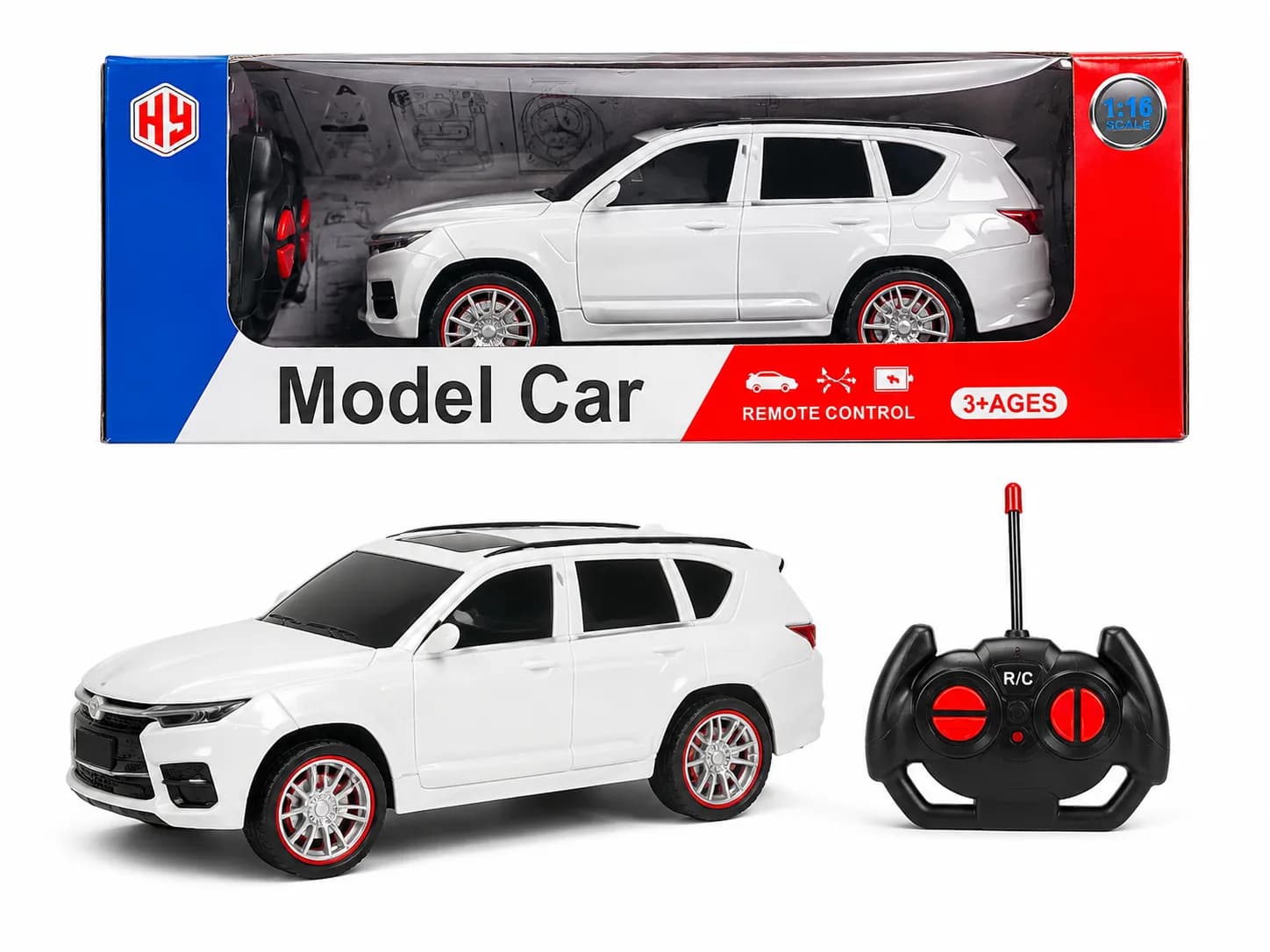 1:16 Scale Remote Control Model SUV Car Toy with Controller