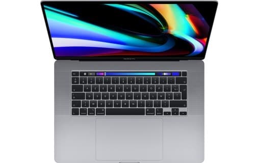 Renewed Apple MacBook with Touch Bar Pro 16" 2019 Core I7 16GB 512GB SSD Space Gray