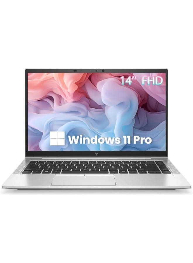 Renewed HP EliteBook 840 G8 Laptop 14-Inch Full HD Core I5 11th Gen 16GB RAM 512GB SSD Windows 11 Silver