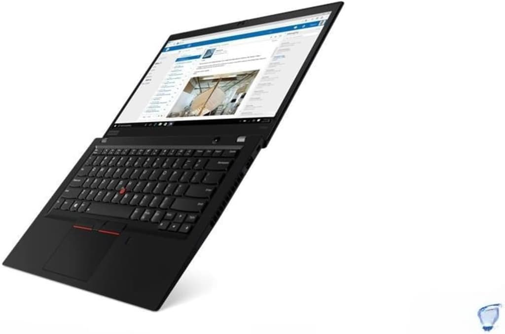 Renewed Lenovo ThinkPad T490s Laptop 14" FHD Core I5 8265U 256GB SSD 8GB RAM Win 11 Pro Black