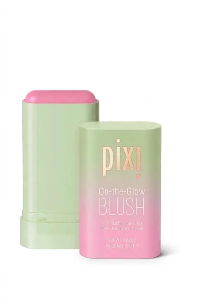 pixi On the Glow Blush CheekTone 19g – pH Reactive Hydrating Tinted Moisture Blush Stick with Ginseng, Aloe Vera & Fruit Extracts – For Cheeks & Lips – Paraben-Free