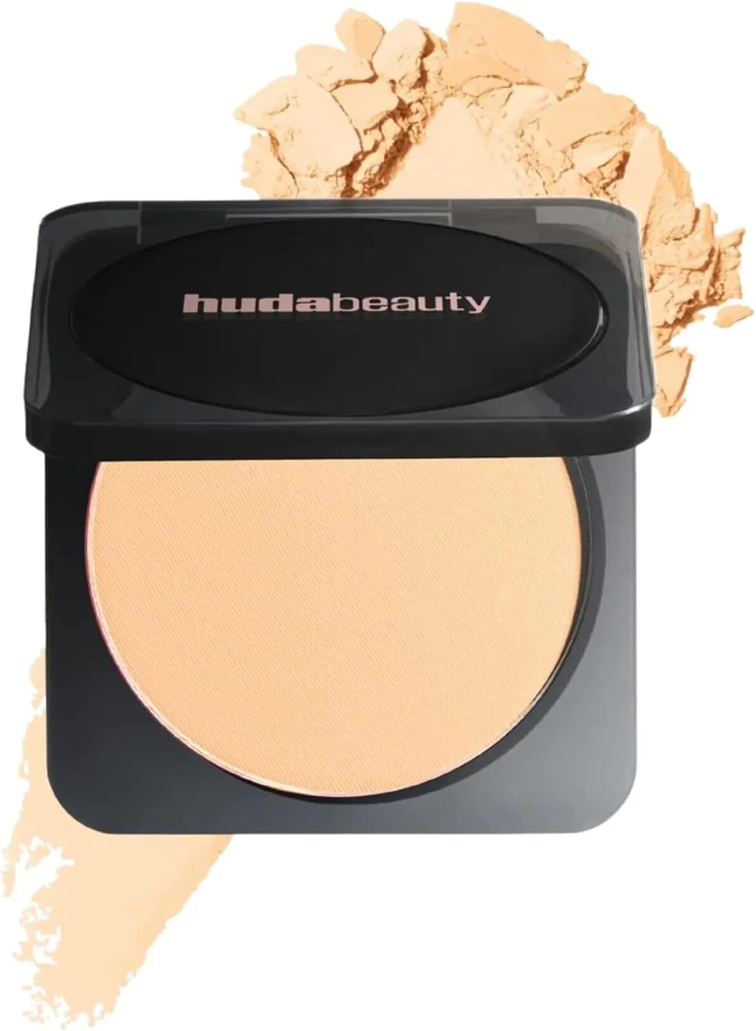 Huda Beauty Banana Bread Easy Bake Pressed Powder 8.5g – Super Fine Pressed Powder with 12HR Shine Control for a Non-Caking Airbrush Matte Finish
