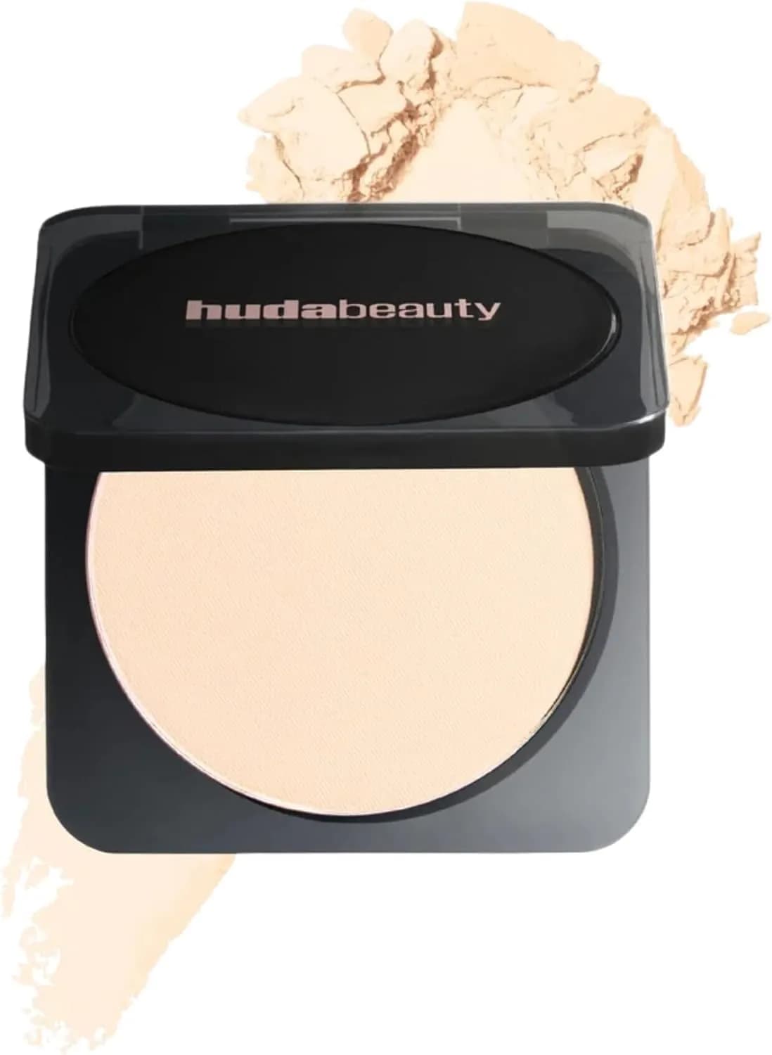 Huda Beauty Pound Cake Easy Bake Pressed Powder 8.5g – Super Fine Pressed Powder with 12HR Shine Control for a Non-Caking Airbrush Matte Finish